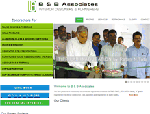 Tablet Screenshot of bnbassociates.co.in